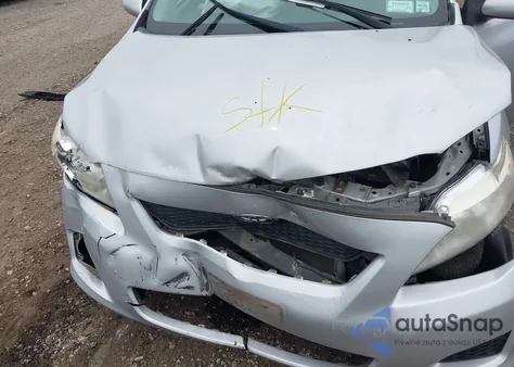 2010 Toyota Corolla Le z USA, uszkodzony, nr VIN 2T1BU4EE5AC298299